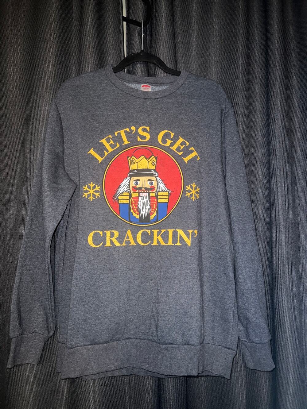 Ugly Christmas Sweater Xmas Sweatshirt Crewneck Size Large